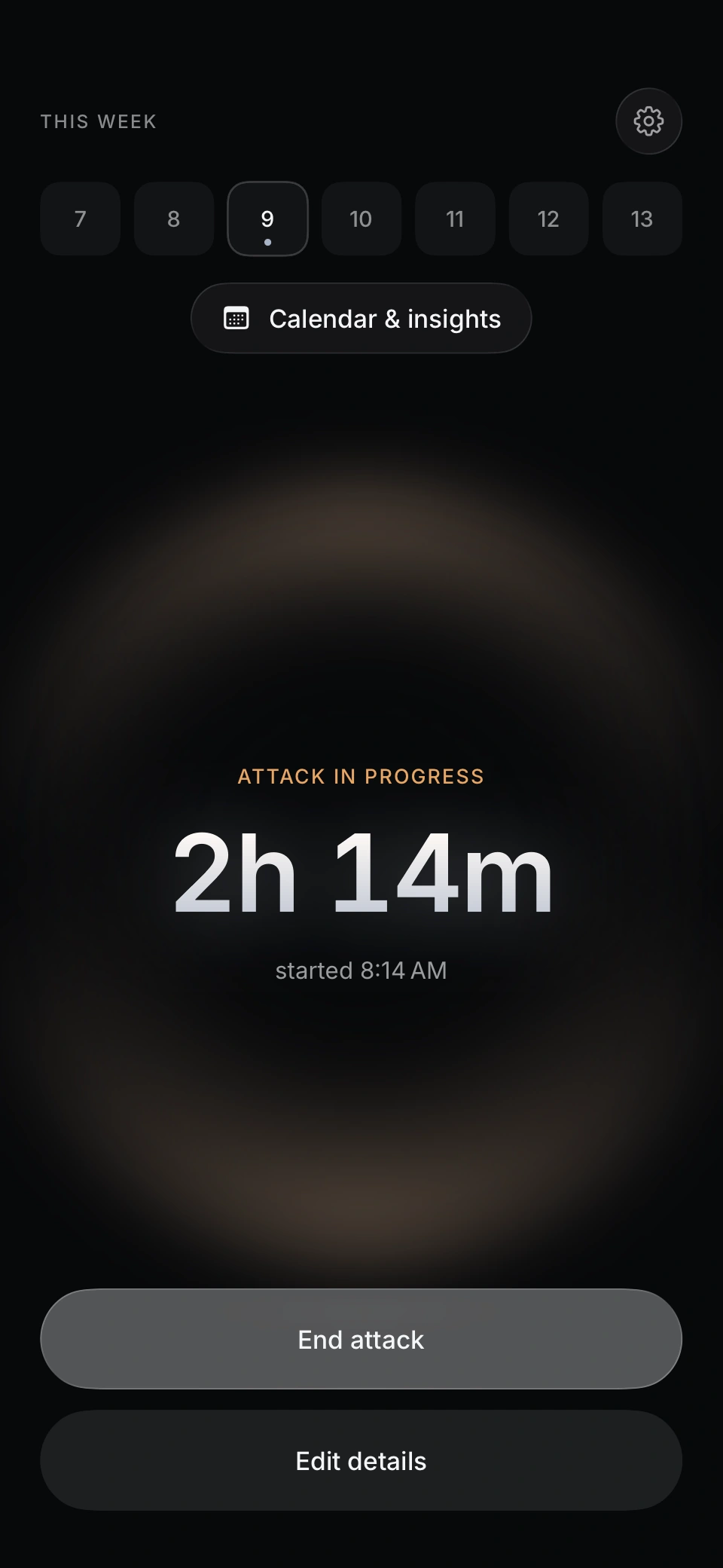 Dim app · sample entry