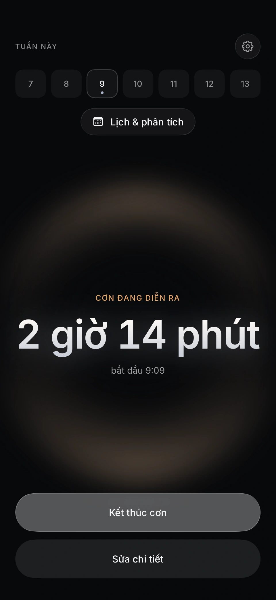 Ứng dụng Dim · bản ghi mẫu từ phiên bản sắp tới