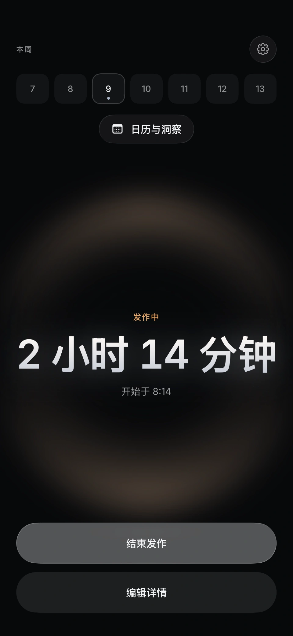 Dim应用界面 · 示例记录